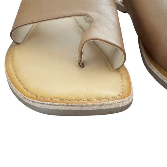 LUCKY BRAND Vayleri Leather Slip On Sandals size 8.5 - Picture 2 of 8